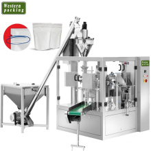 stand up pouch powder packing machine